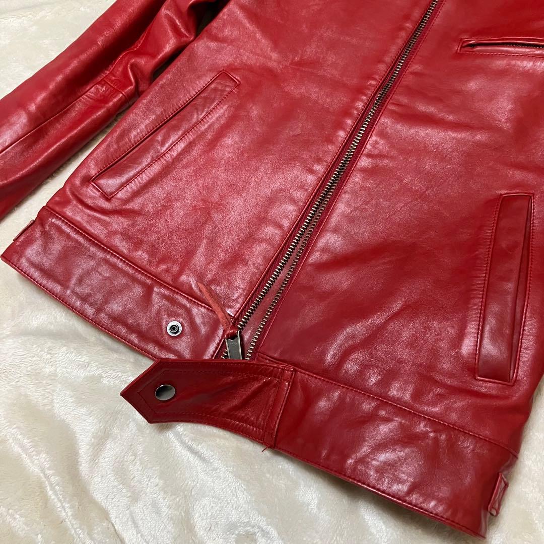 ジャケット・アウター Liugoo Leathers riders jacket lamb y2k