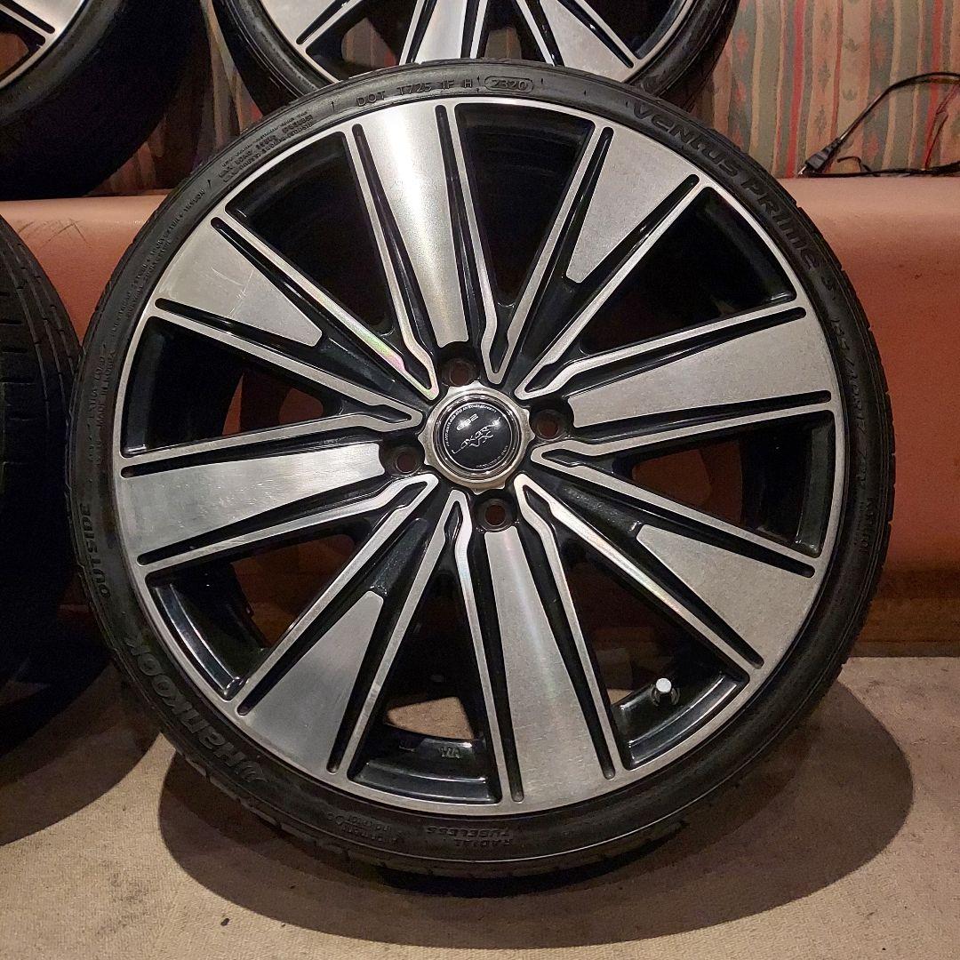 バドックス17インチ　ホイール+タイヤセット！　タント　ワゴンR　スペーシア