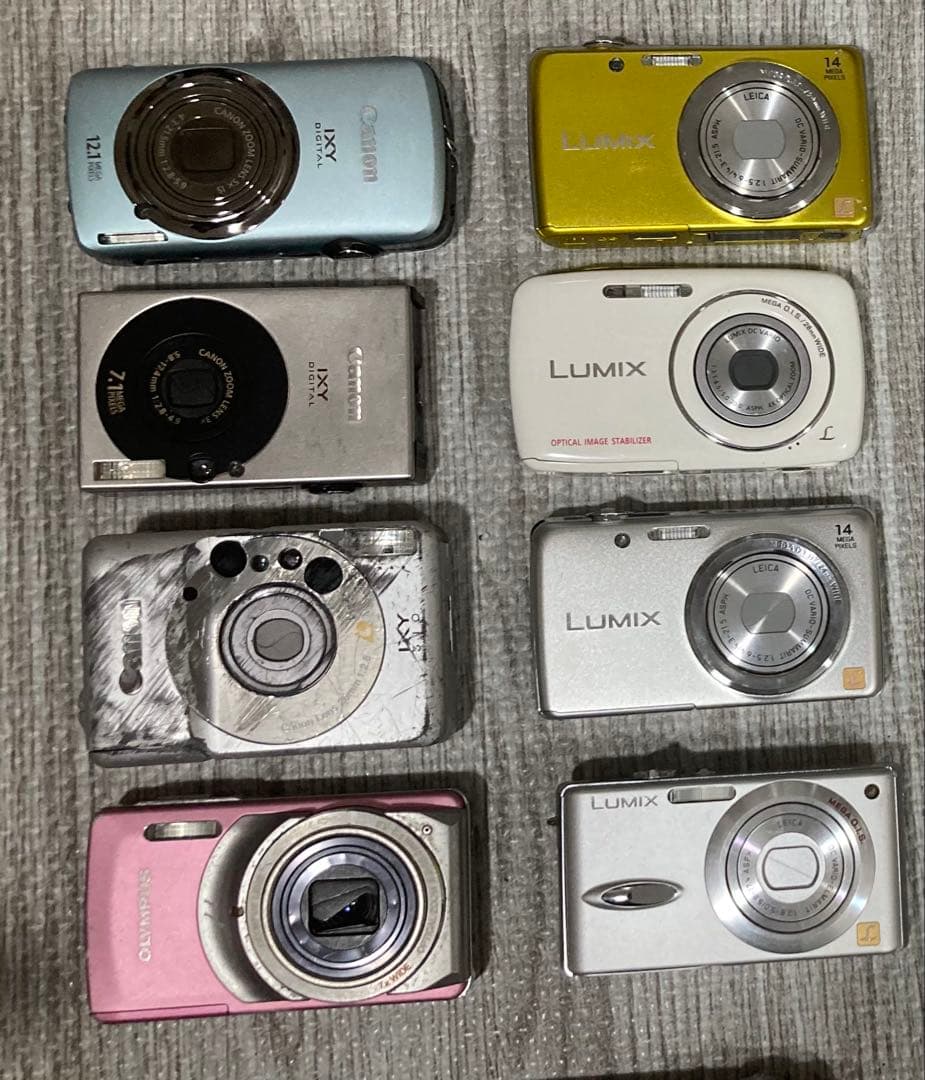 デジカメ23台まとめ売り　※動作未確認