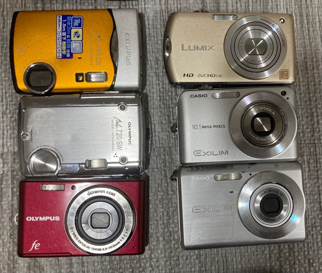 デジカメ23台まとめ売り　※動作未確認