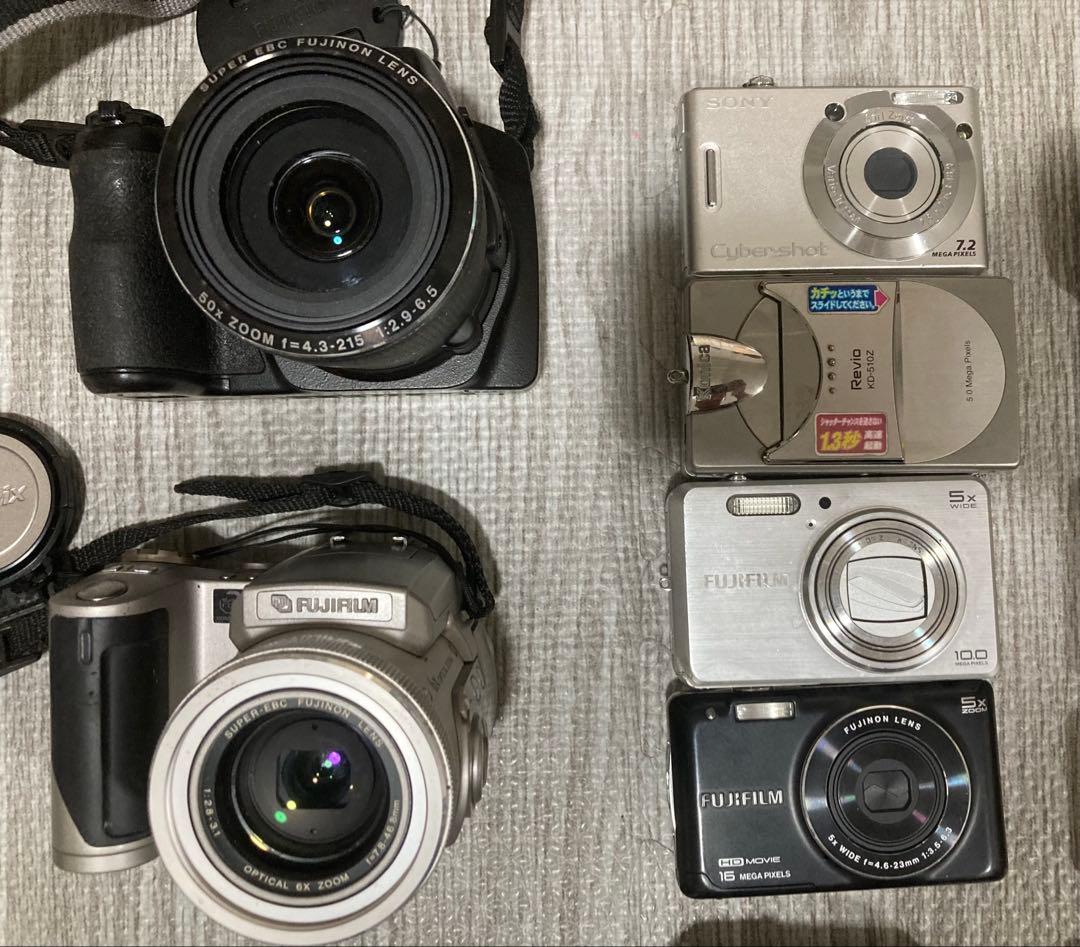 デジカメ23台まとめ売り　※動作未確認