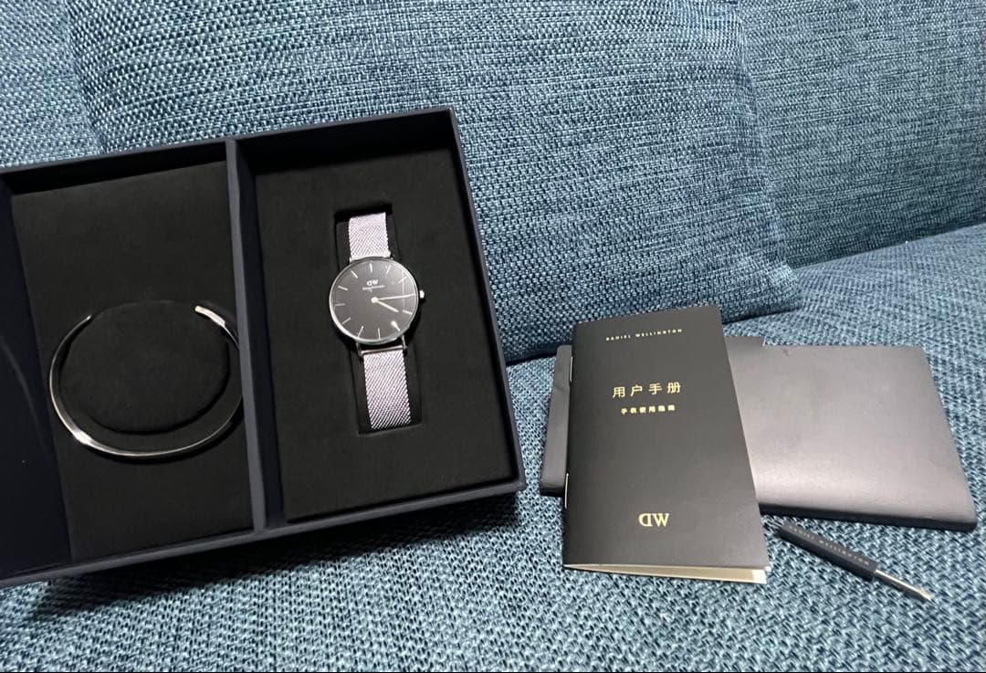 新品未使用⭐︎Daniel Wellington時計セット⭐︎シルバー&ブラック