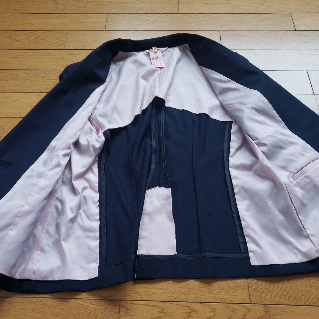 Samantha Thavasa ネイビー ストライプパンツスーツ