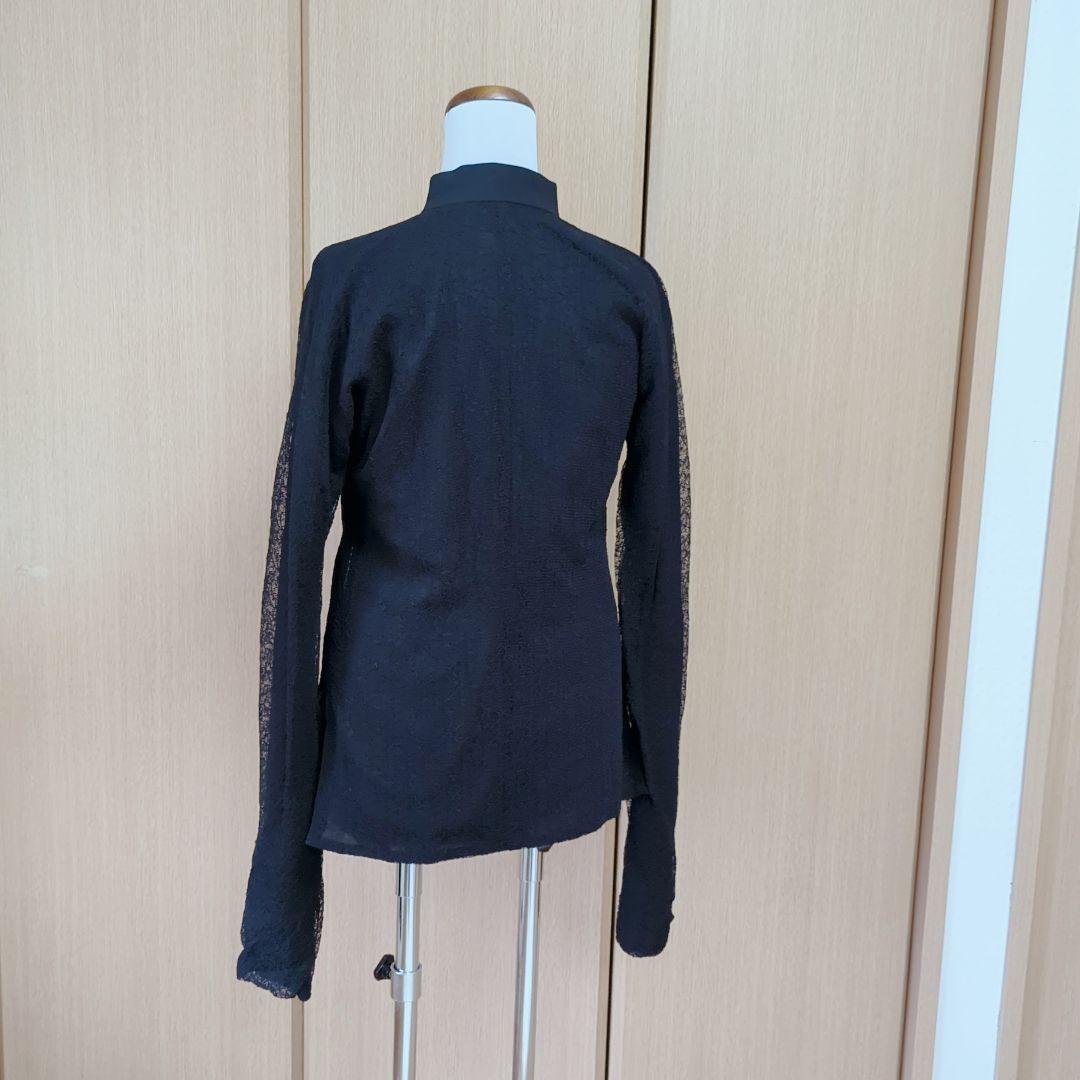 robe de chamble レース切替 チャイナボタン ジャケット 1996