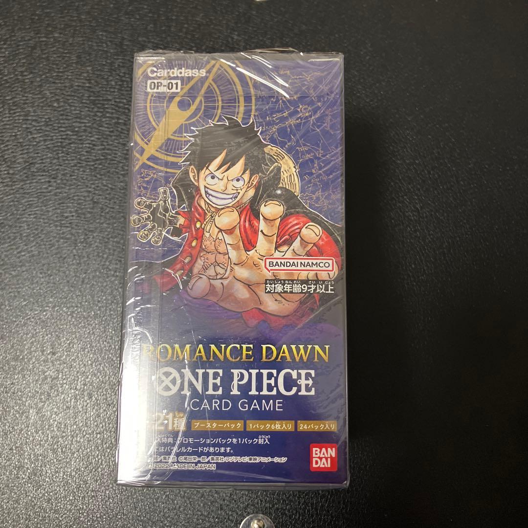 ワンピースカードゲーム　ロマンスドーン　BOX OP-01 新品未開封テープ付き