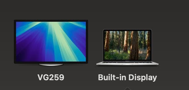 ASUS VG259 モニター 本体