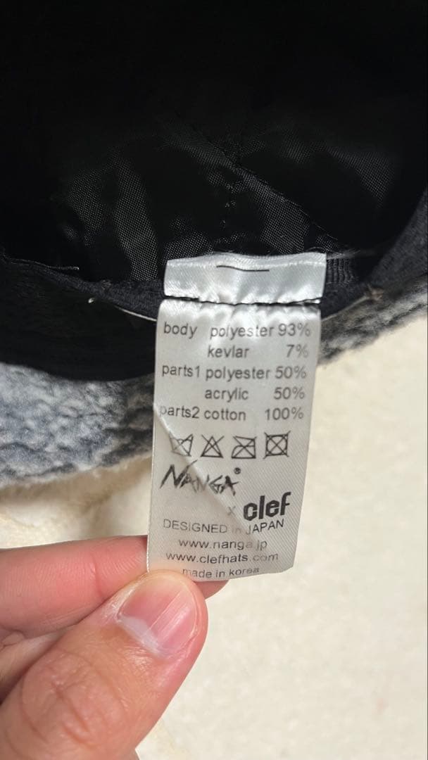 NANGA × CLEF TAKIBI BOA CAP