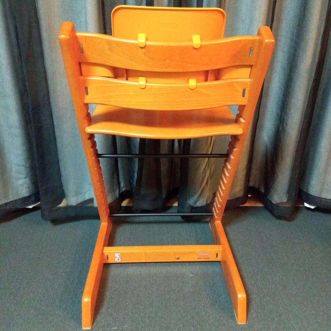 ストッケ トリップトラップ ベビー椅子 ナチュラル ベビーガード付 ハイチェア