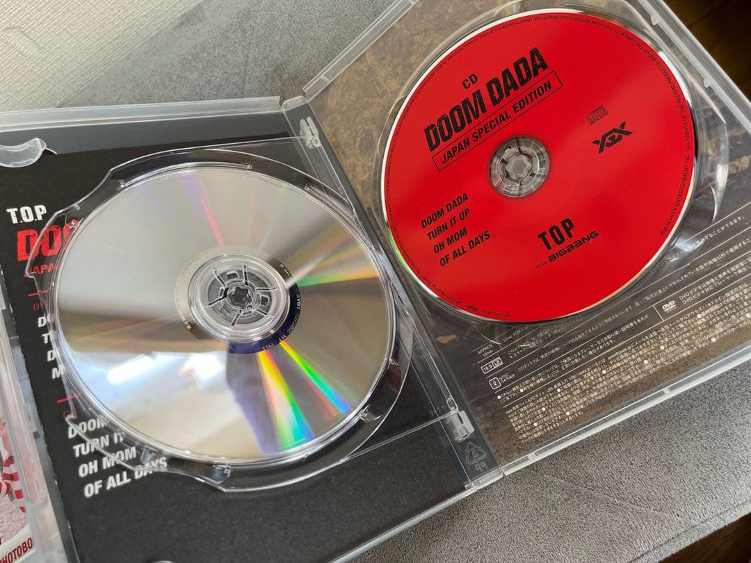 【DVD / CD】T.O.P DOOM DADA 日本特別版