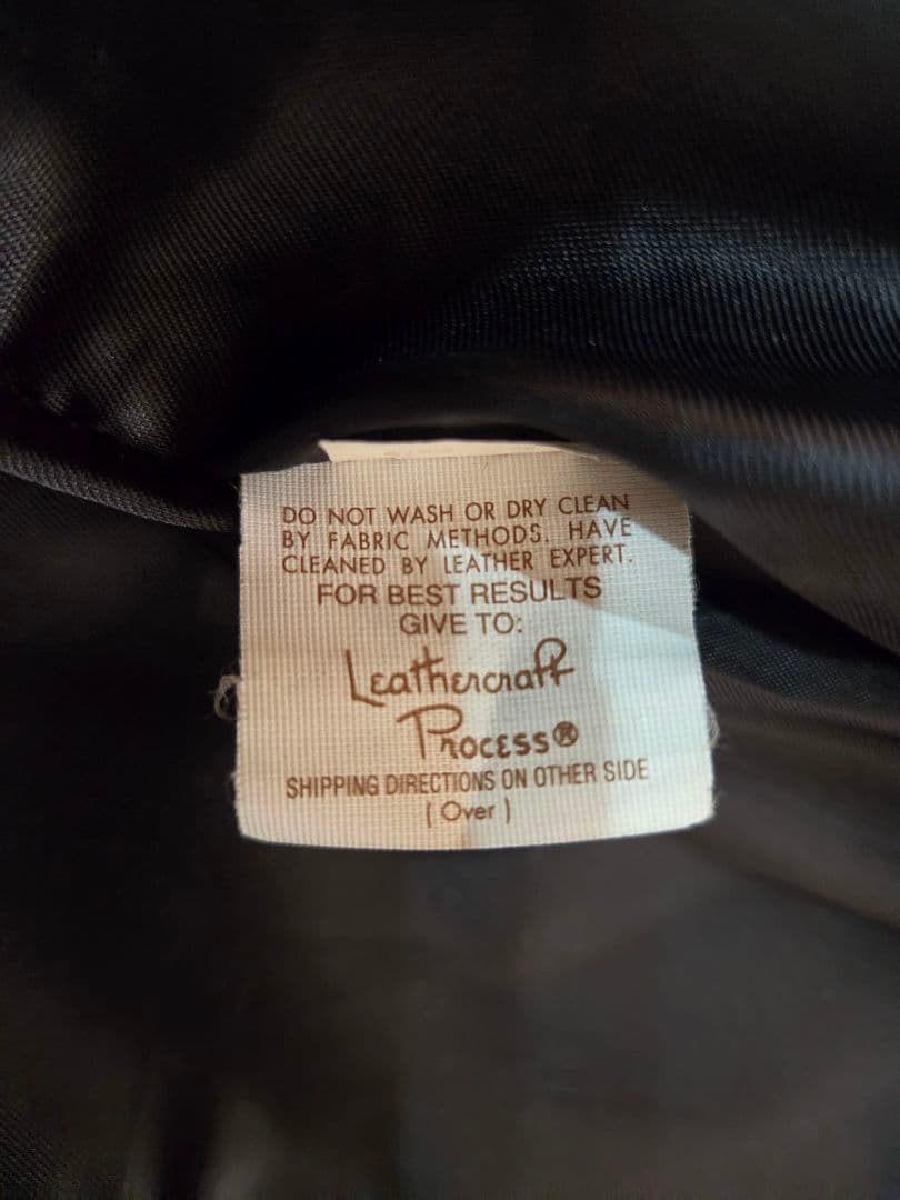 Schott 【人気ブランド】 　シングルレザー ジャケット 　ブラック