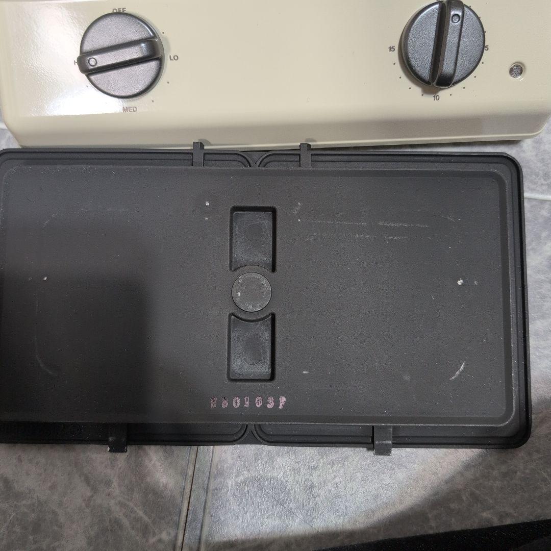 美品 BRUNO グリルサンドメーカー ダブル ピーナッツコラボ ブルーノ