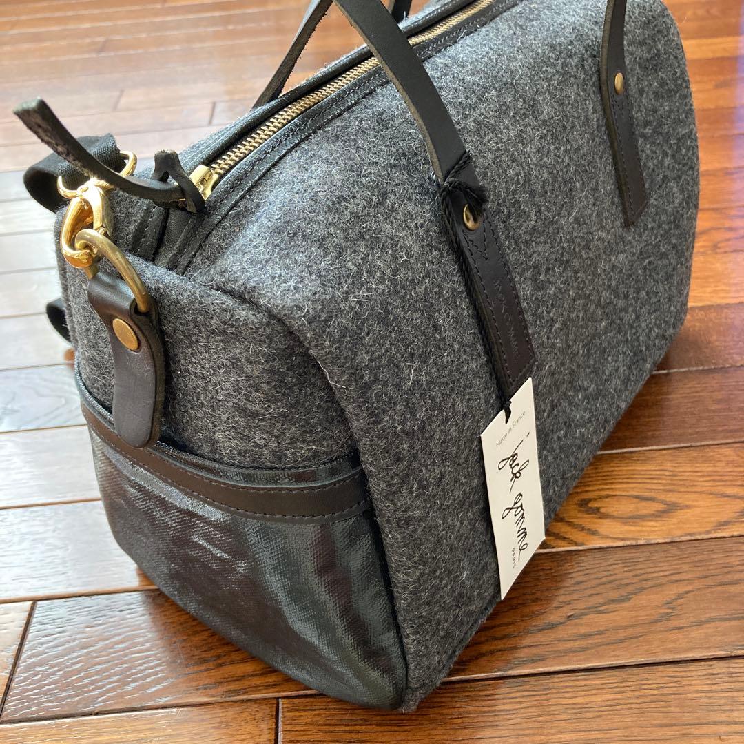 【新品タグ付】jack gomme ボストンバッグ