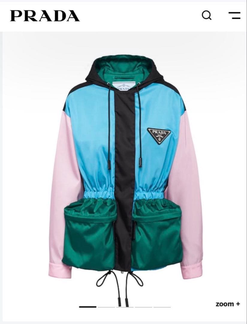 PRADA 20SS ナイロンジャケット XS グク着用