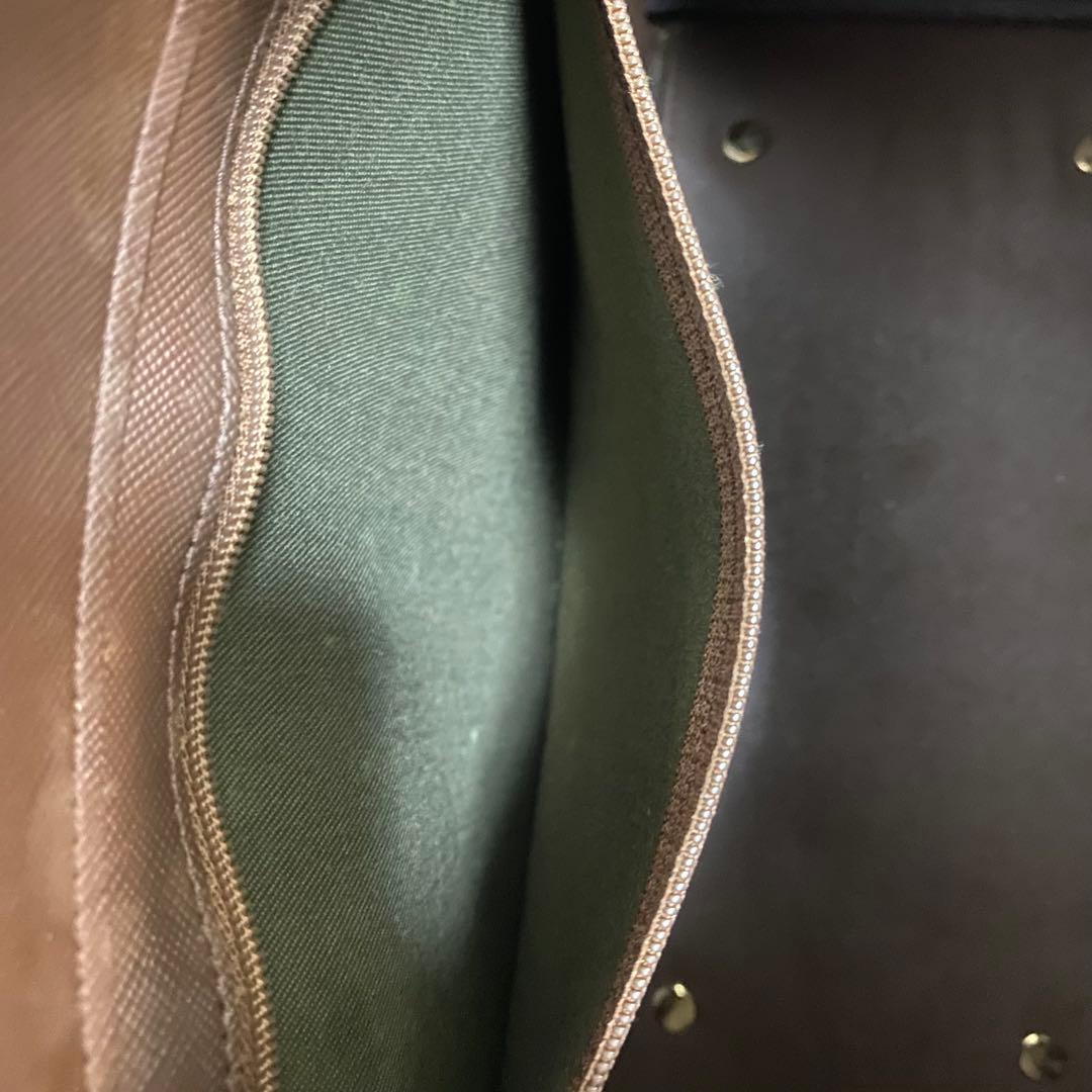 バーバリーズ Burberrys90s ノバチェックPVC×レザーボストンバッグ