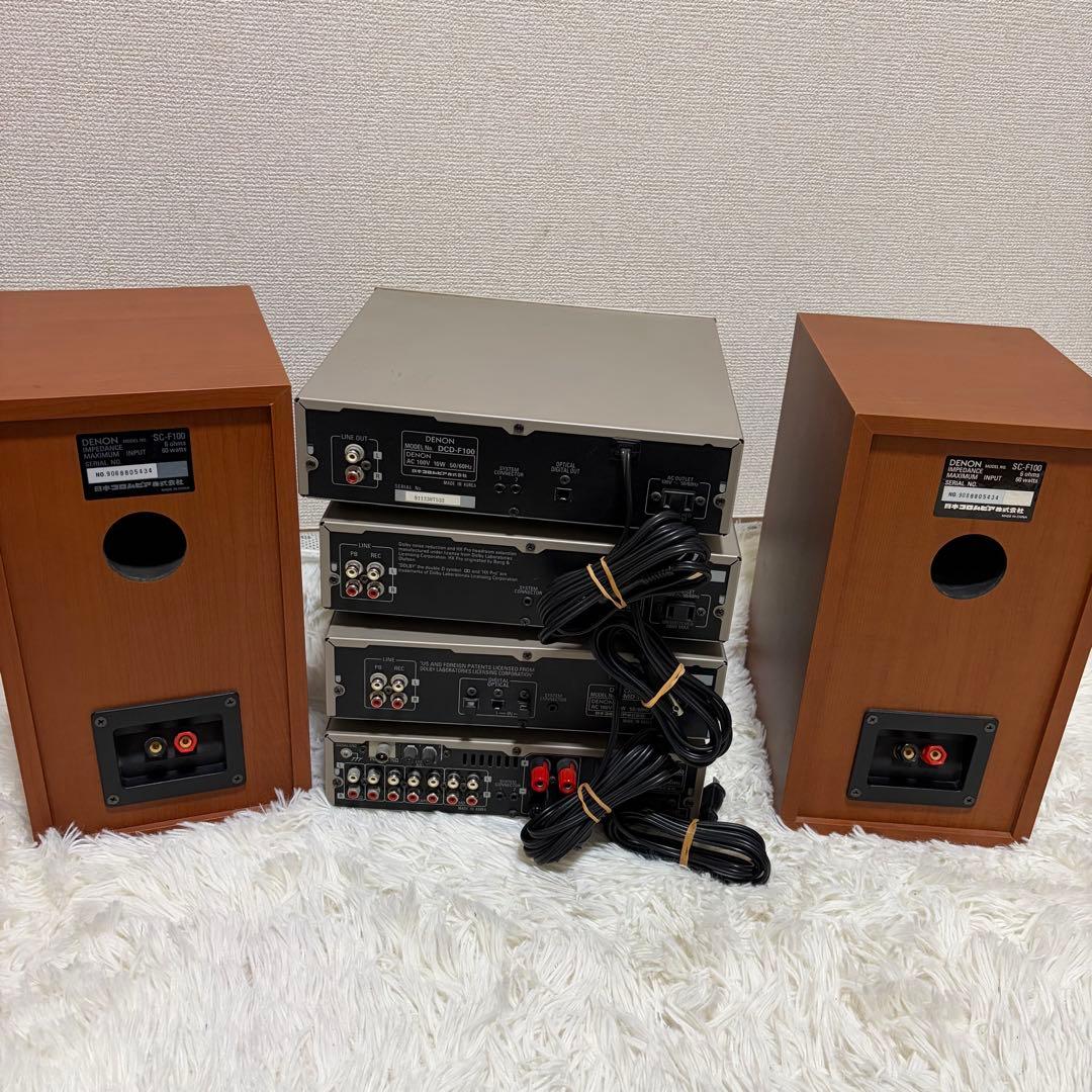 DENON DCD-F100 SC-F100など システムコンポセット