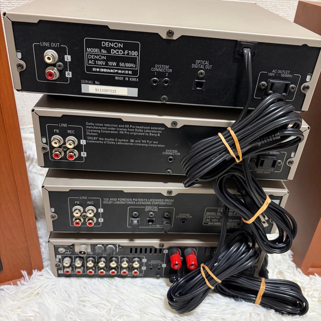 DENON DCD-F100 SC-F100など システムコンポセット