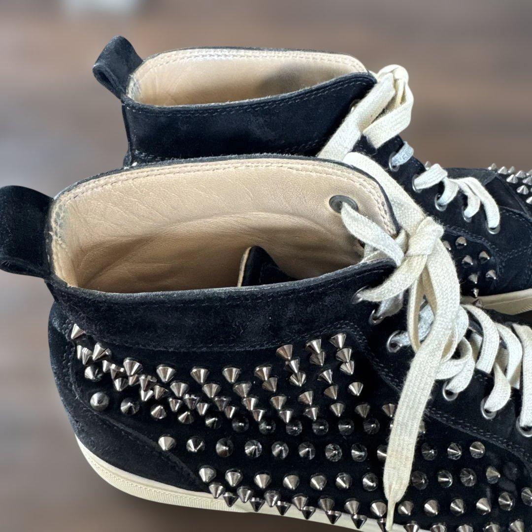 Christian Louboutin スタッズハイカットスニーカー