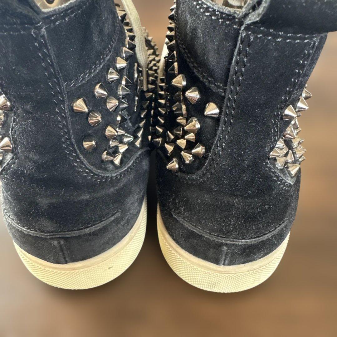 Christian Louboutin スタッズハイカットスニーカー