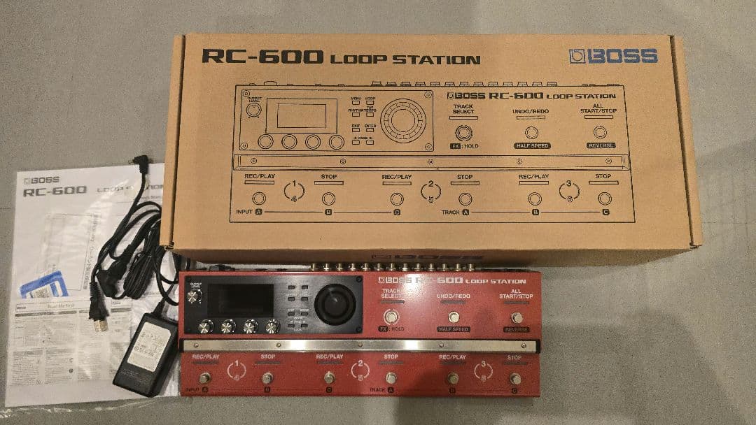 RC-600　BOSS　ループステーション　ルーパー極美品　Ed Sheeran