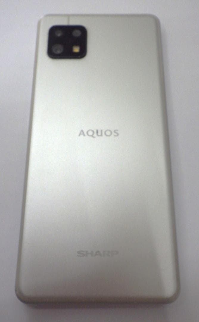 【箱・取説付き】AQUOSsense6 シルバー 64GB SH-RM19