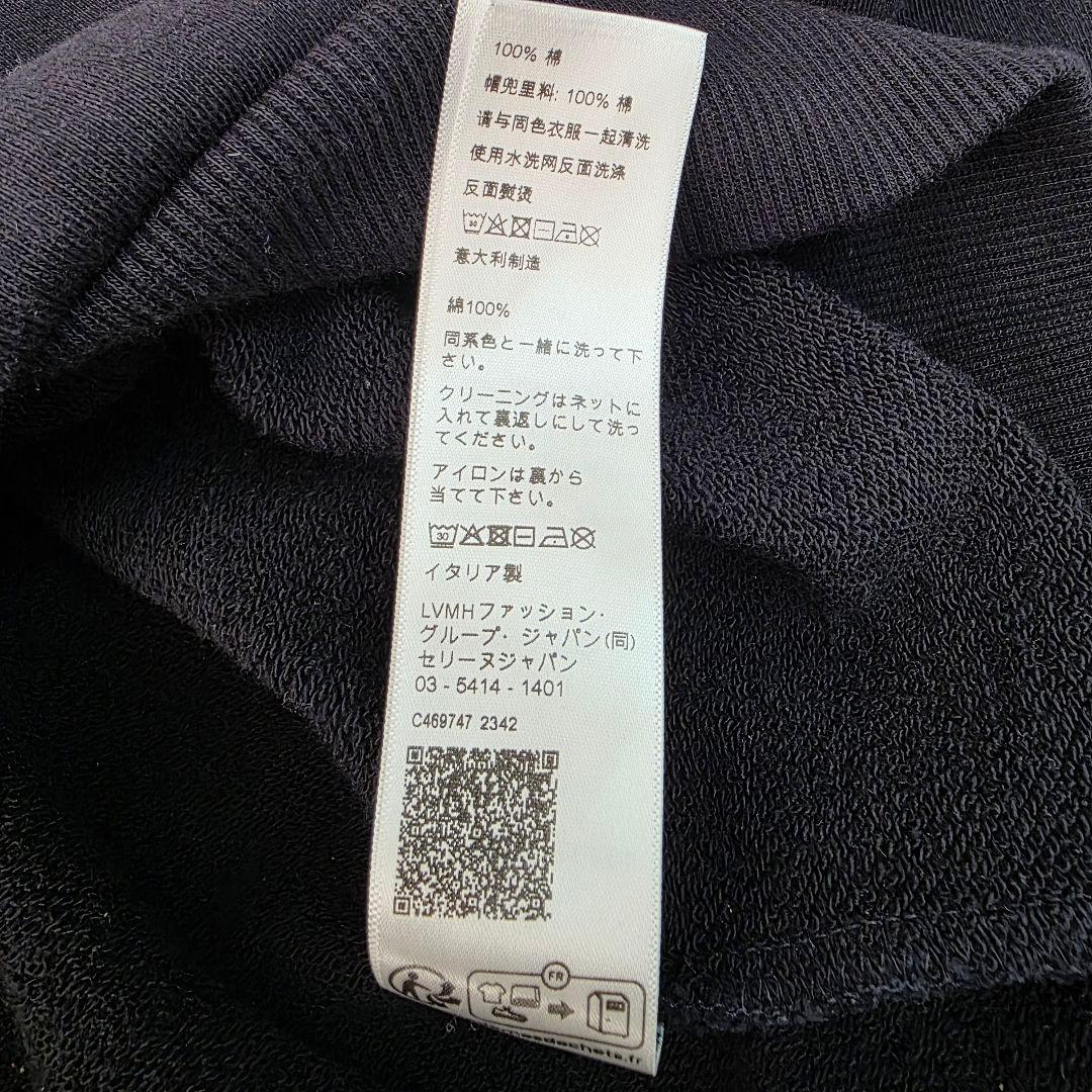 チョコバナナページ　ルーズ　ロゴ　プリント ブラック フード付き　パーカー