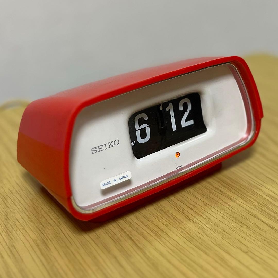 【メンテ済み・動作正常】SEIKOパタパタ時計 デジタルクロック DZ634T