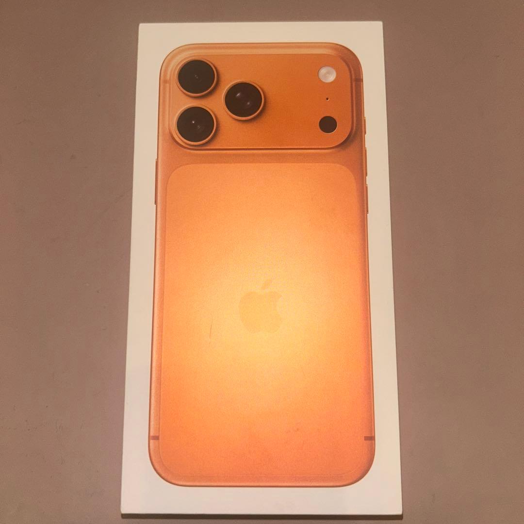 未開封 香港版 iPhone17 Pro Max 256GB 物理SIM可