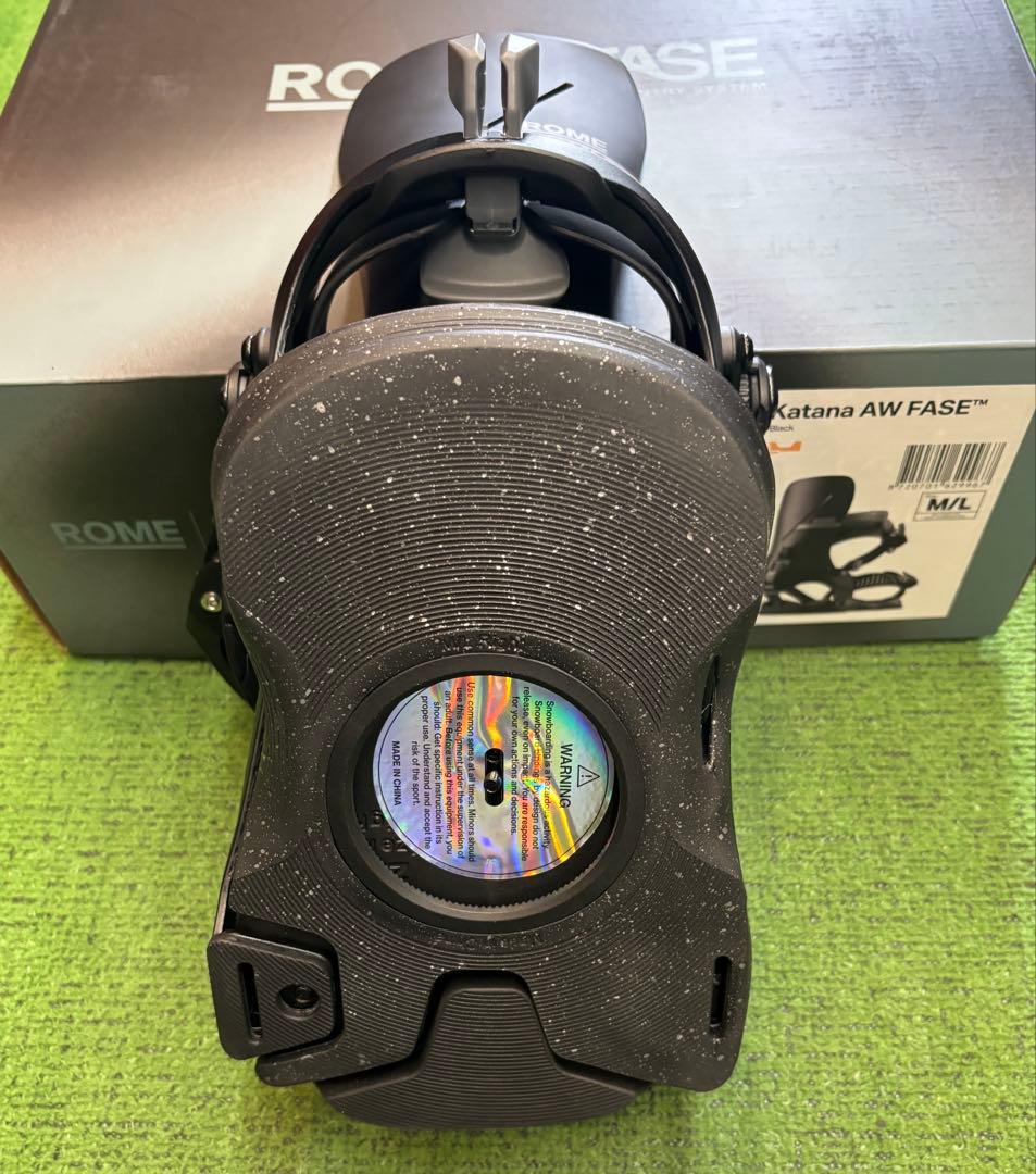 ROME Katana AW FASE ビンディング M/L ブラック