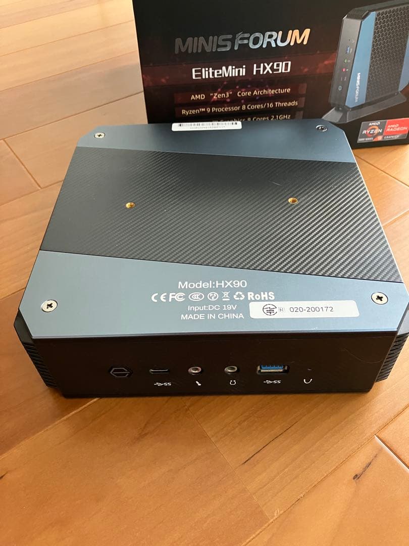 中古 動作確認済 MINISFORUM HX90 ryzen9 5900HX