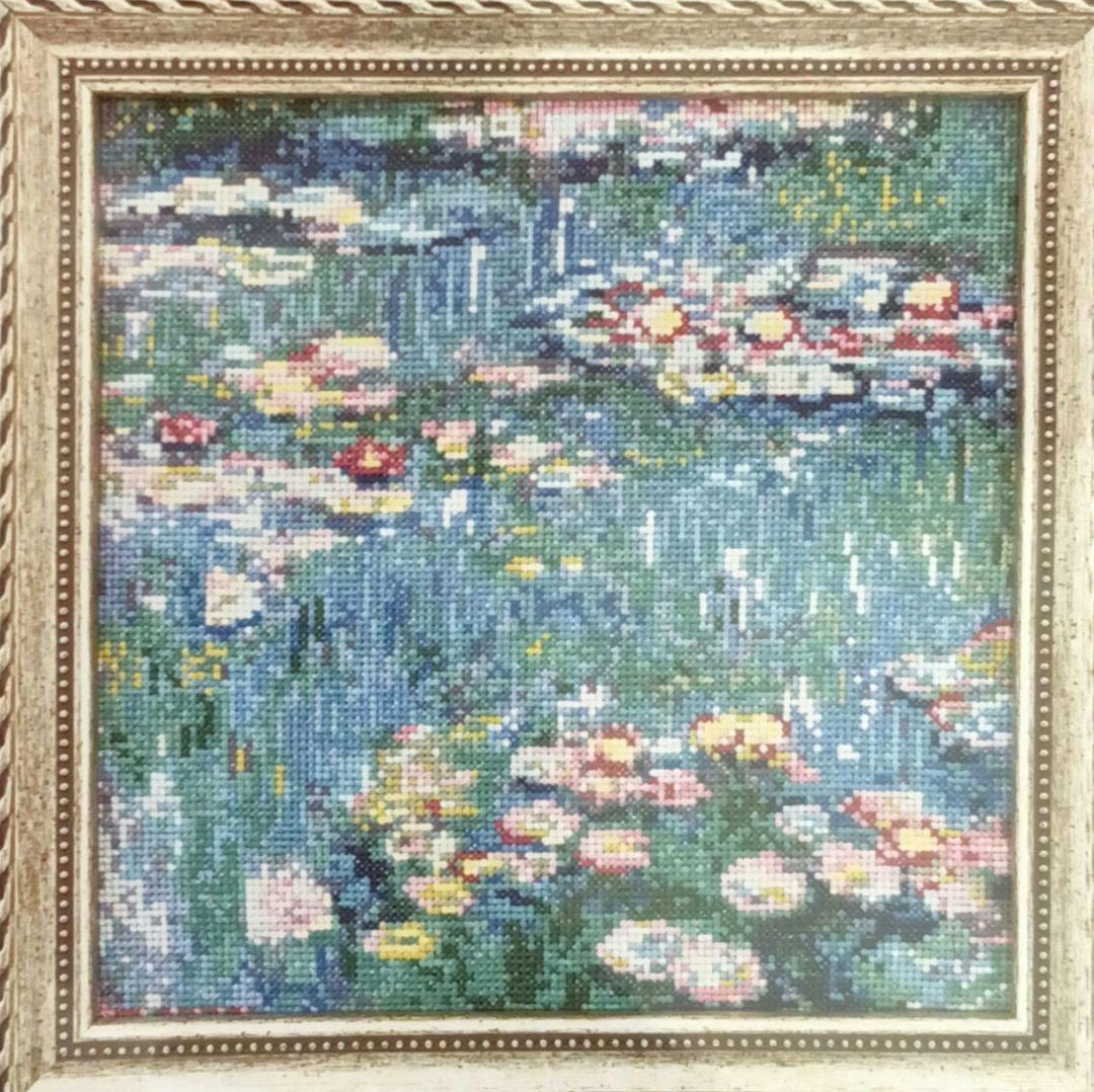 ◆新品キット◆ホビーラホビーレクロスステッチ〈睡蓮〉