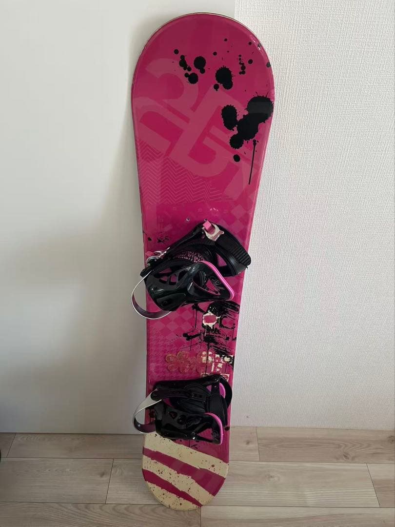 スノーボード ビンディング ブーツ 24cm セット 板 139cm 帽子付き