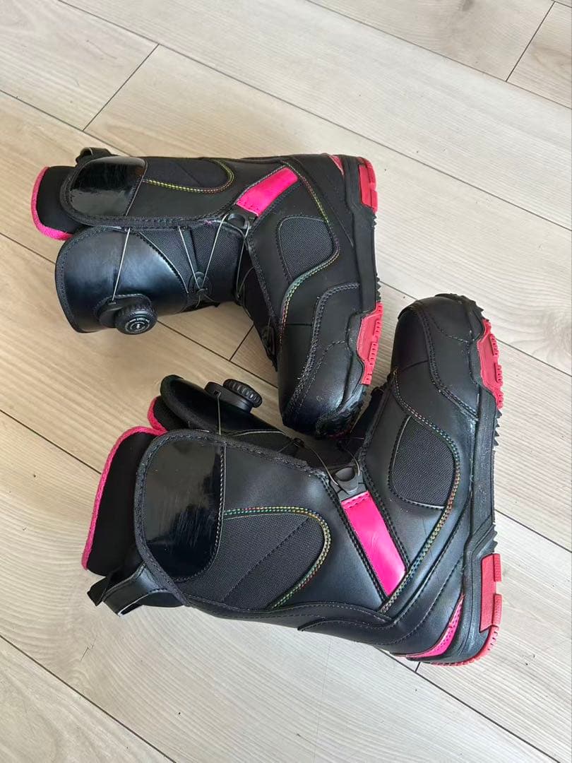 スノーボード ビンディング ブーツ 24cm セット 板 139cm 帽子付き