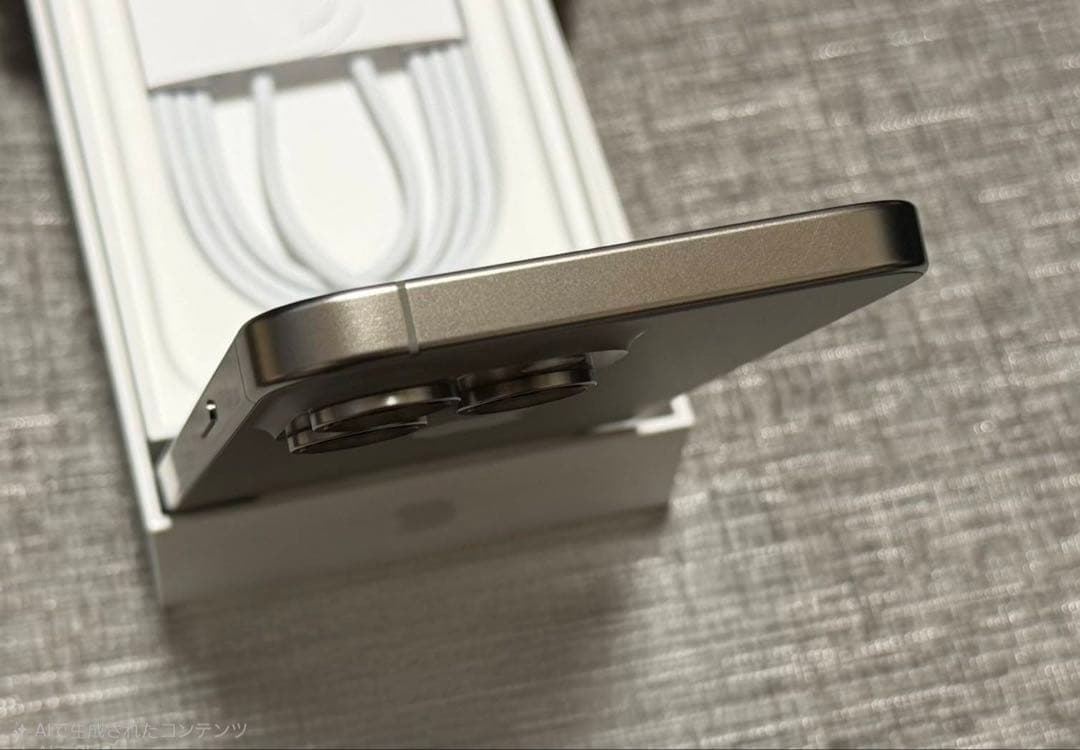 【美品】Apple iPhone 15 Pro Max 256GB ナチュラル