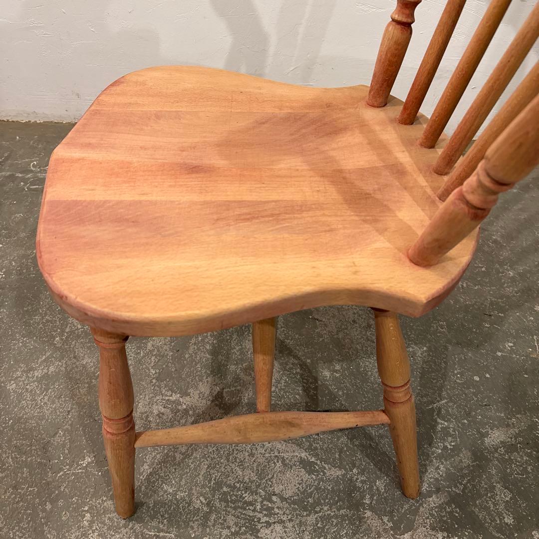 ヴィンテージ　ダイニングチェア　剥離　3