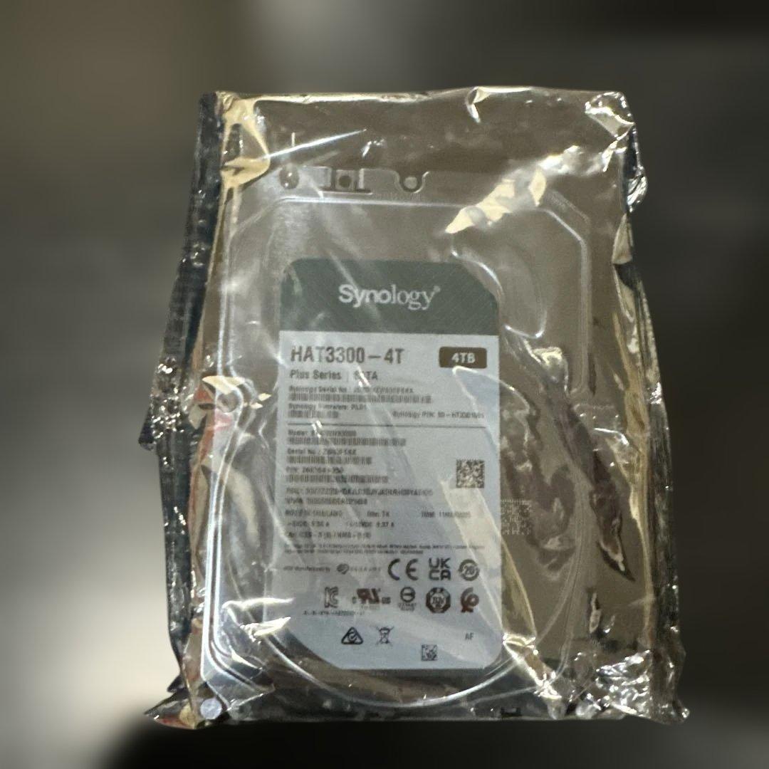 外付けハードディスク・ドライブ Synology HAT3300-4T HDD 4TB