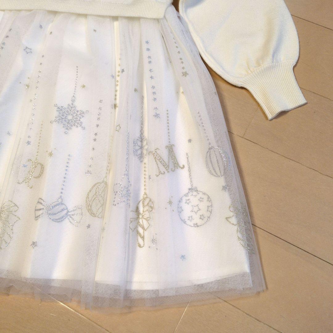 【メルカリ市　値下げ】　新品　タグあり　メゾピアノ 120 ワンピース