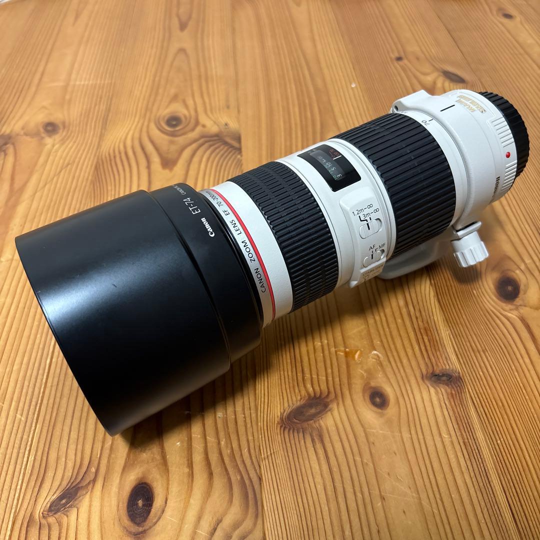 【美品】Canon EF70-200mm f4l is usm