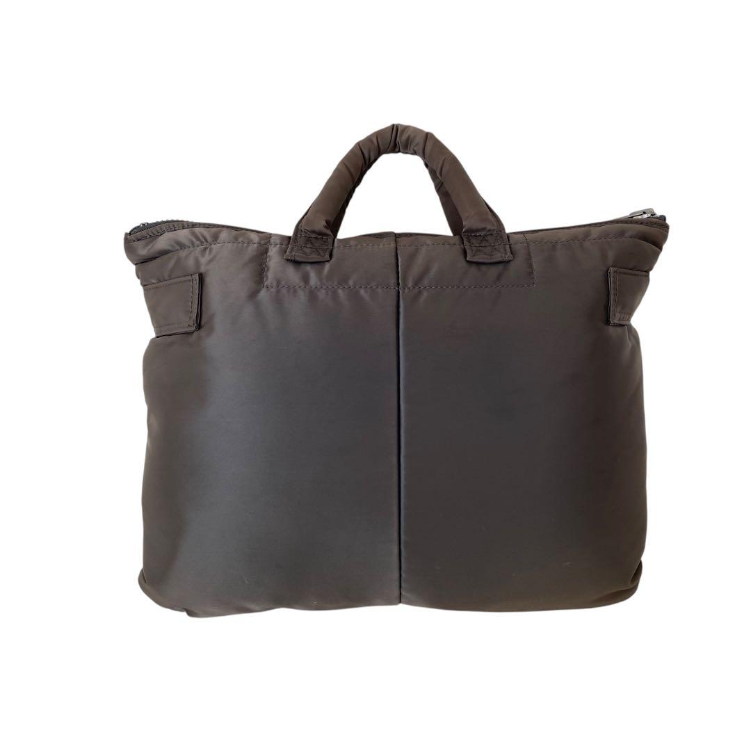 希少色　ポーター　タンカー　ブリーフケース　シルバーグレー　吉田カバン