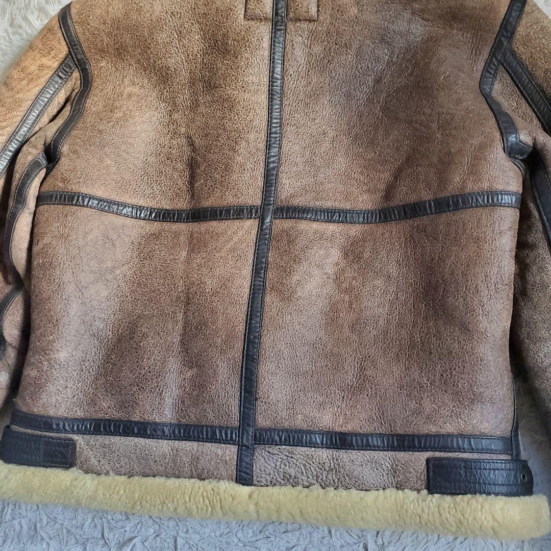 TERRA AUSTRLIS B3 ムートンジャケット 羊革 本革 M