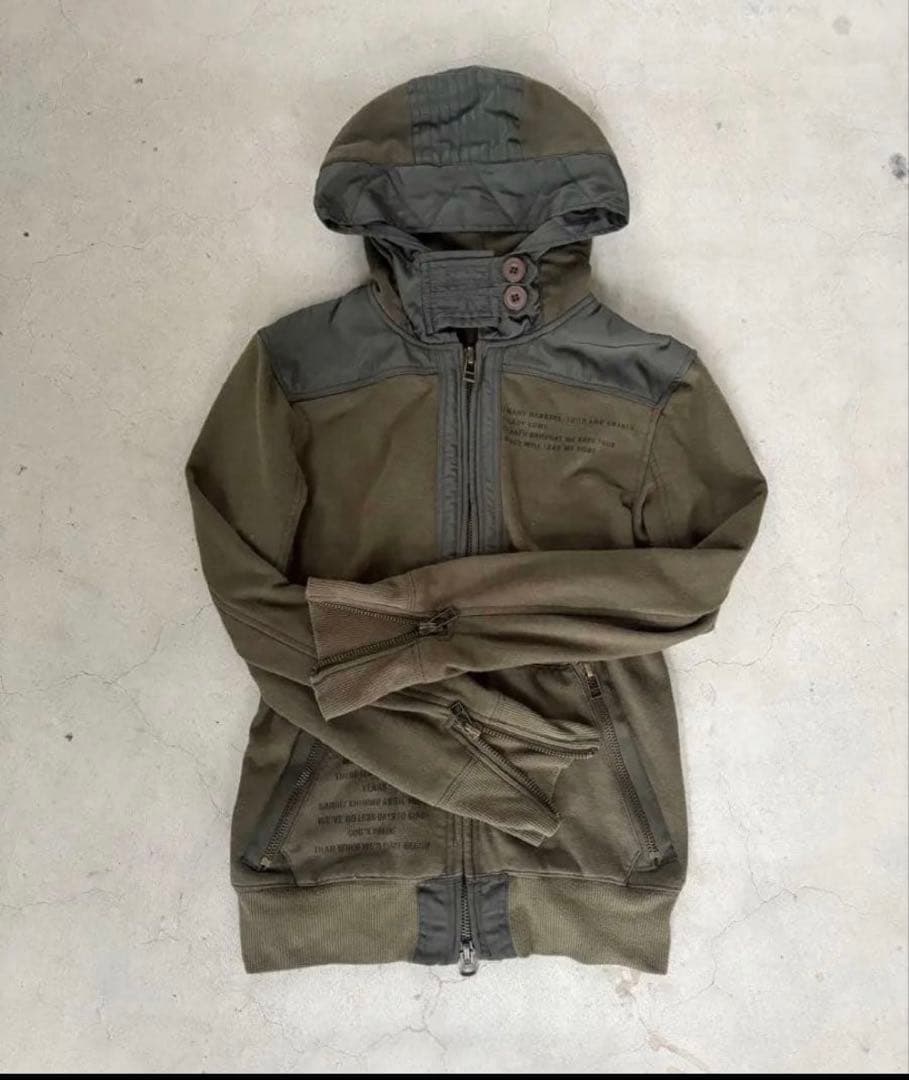 トップス Jack Rose archive military hoodie