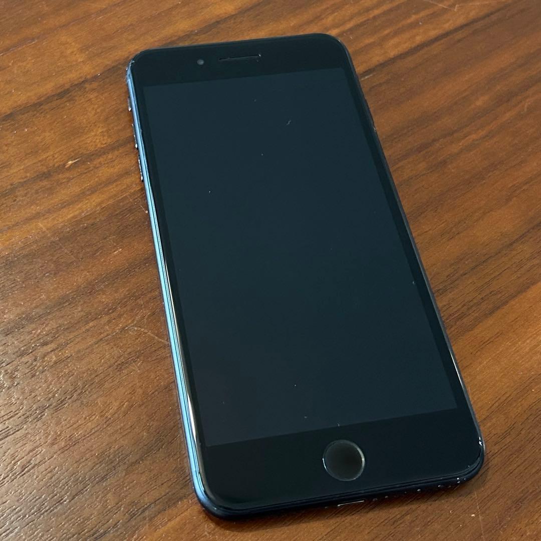iPhone7Plus 256GB ブラックSIMフリー バッテリー100%良品