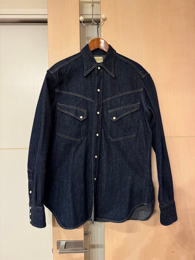 ウェアハウス　デニムウエスタンシャツ 42 Lサイズ