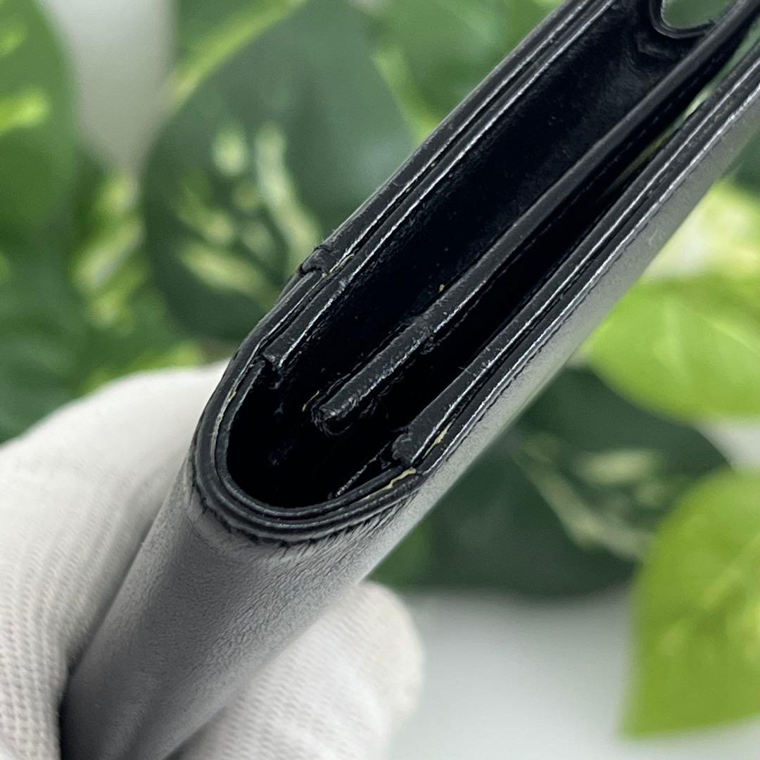 モンブラン 無地 マイスターシュテュック 黒色 カードケース 060939