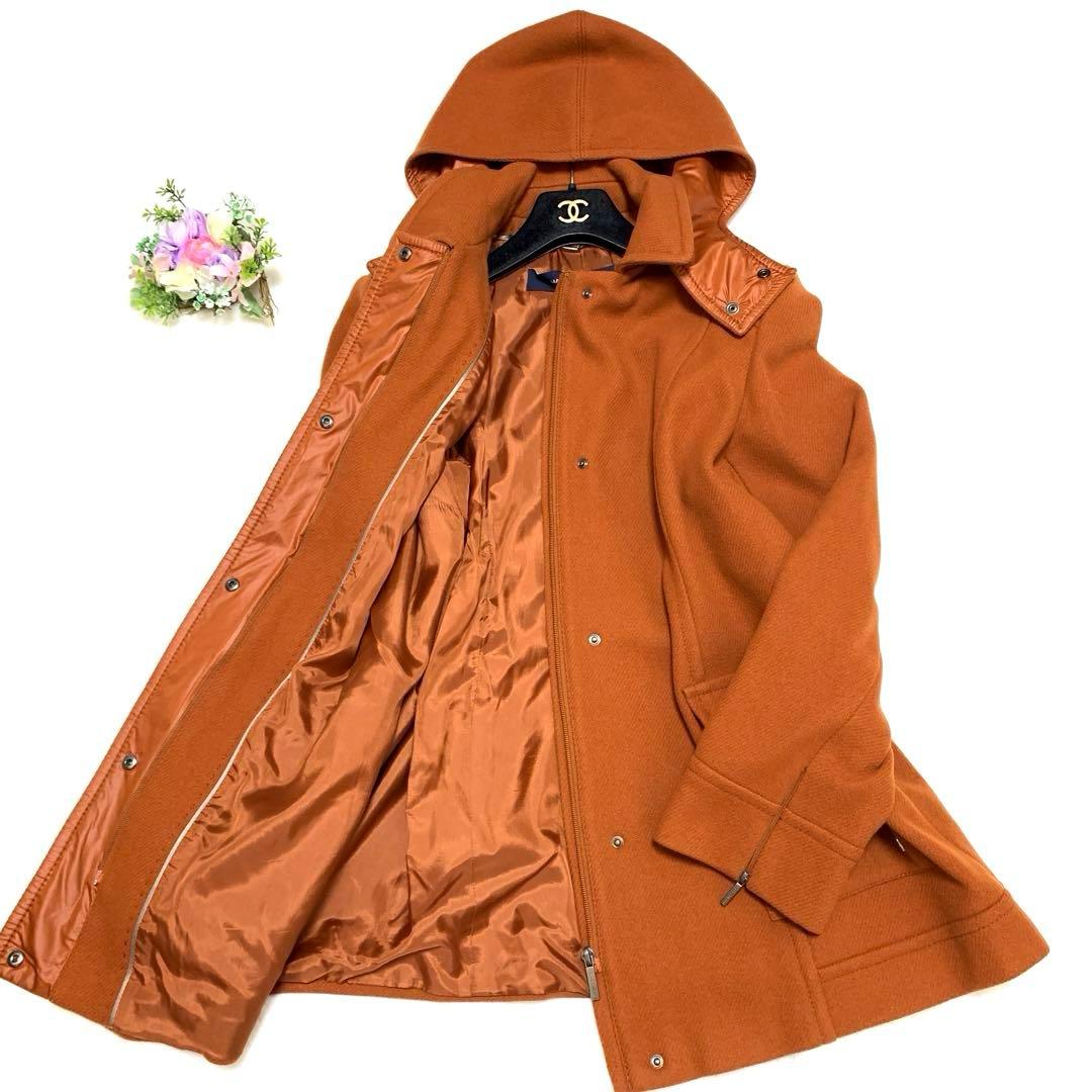 ★ 春よ恋様　マックスマーラマリナリナルディ2wayコート❤︎ハート＆ロゴ金具XL