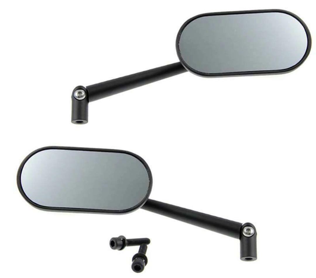 【Cult Werk】RADICALミラー 左右セット ハーレーミラー