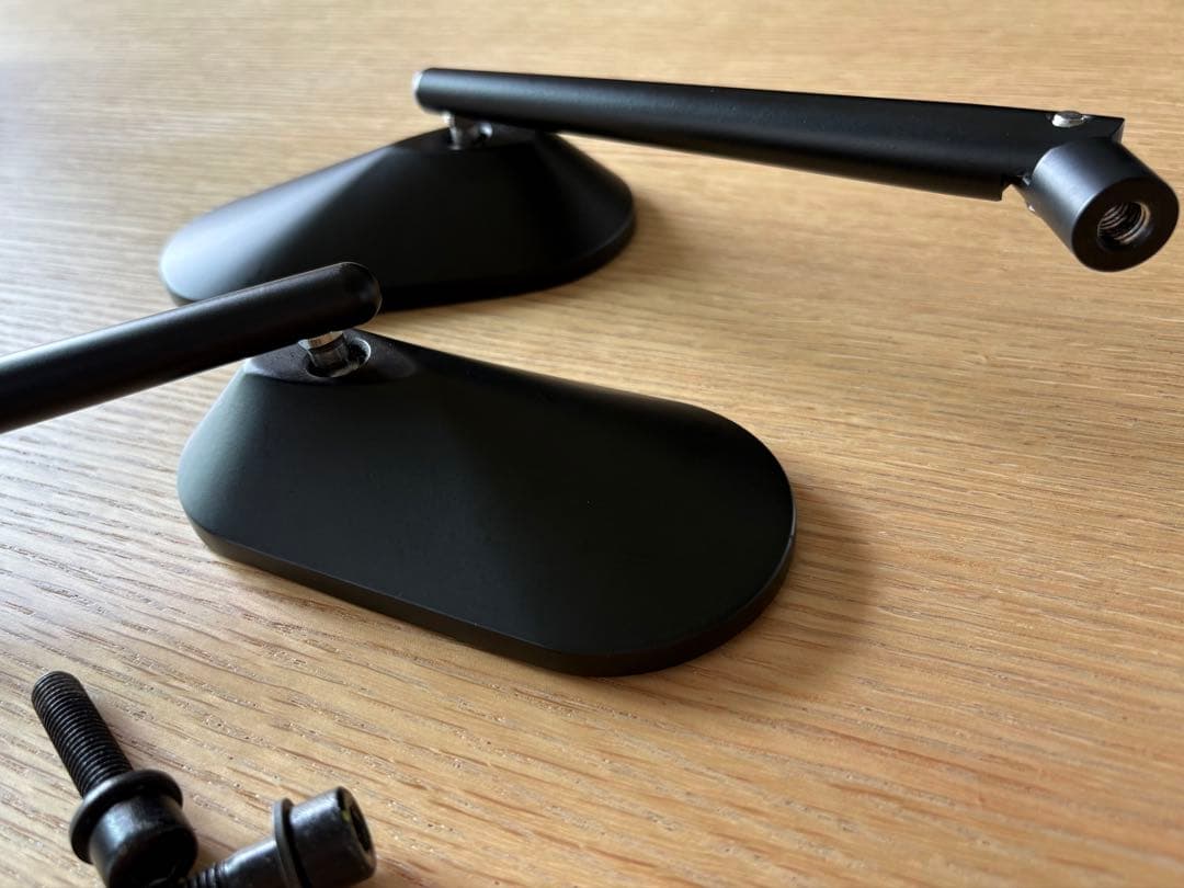 【Cult Werk】RADICALミラー 左右セット ハーレーミラー