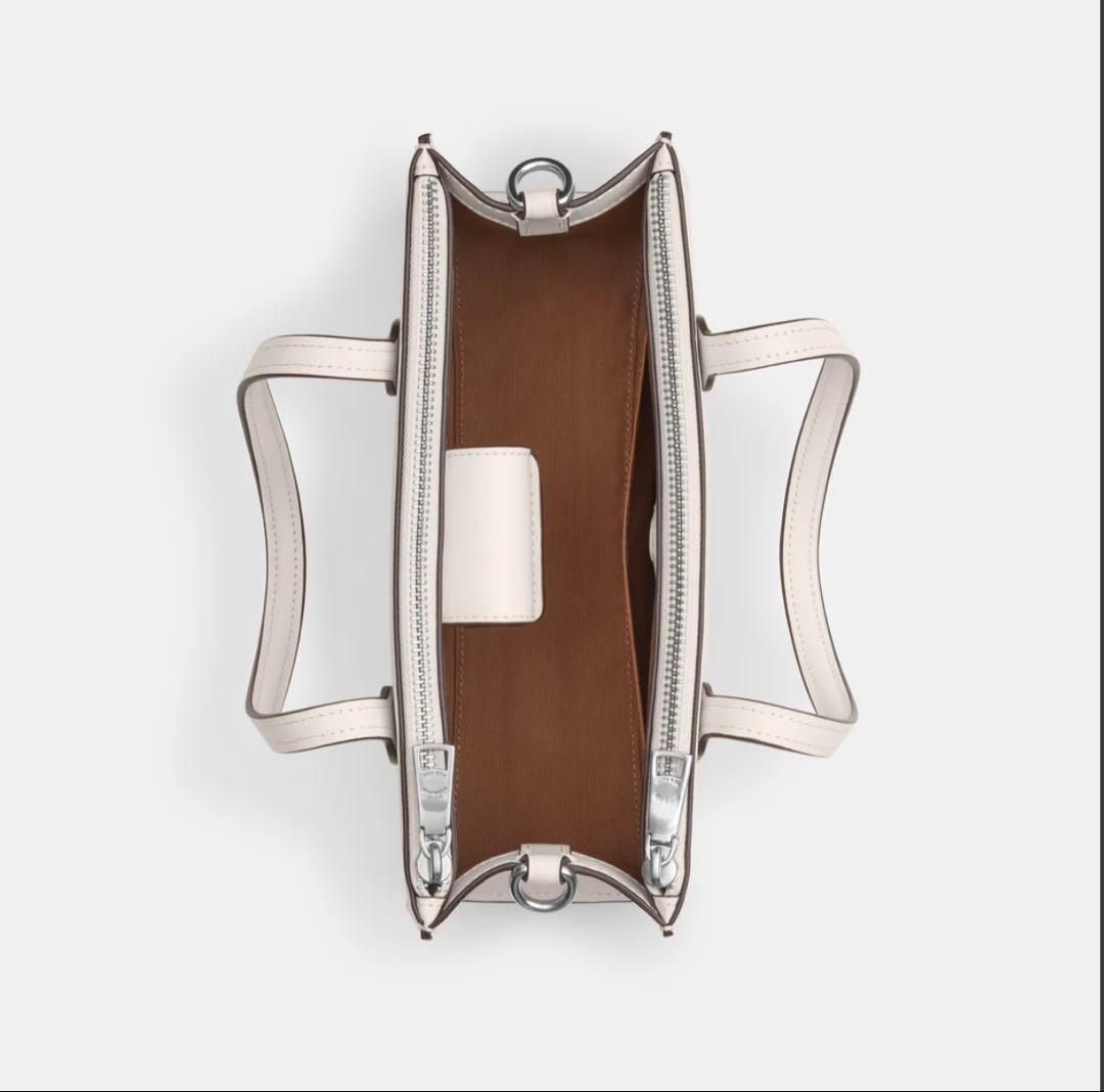 COARCH ニーナ スモール トート バッグ　ホワイト