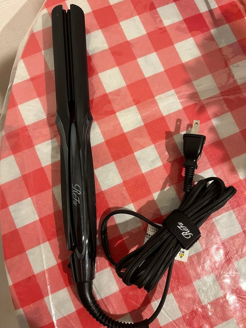 Refa ストレートヘアアイロン ブラック