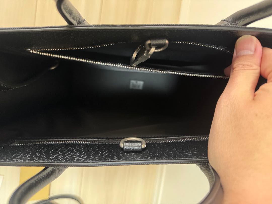 【極美品】グッチ　GUCCI ブラック ビジネス　トートバッグ