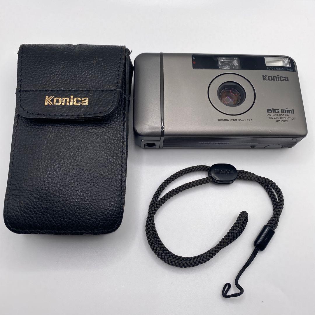 【動作確認済み】Konica big mini BM-301S フィルムカメラ